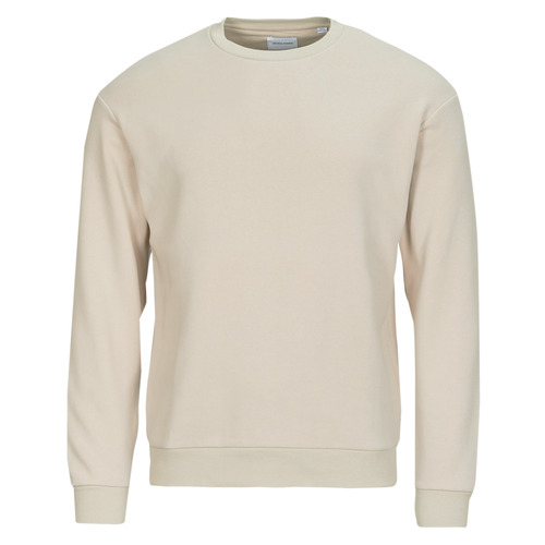 Textiel Heren Sweaters / Sweatshirts Jack & Jones JJEBRADLEY SWEAT CREW Beige