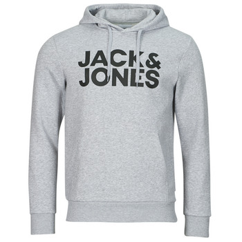 Textiel Heren Sweaters / Sweatshirts Jack & Jones JJECORP LOGO SWEAT HOOD Grijs