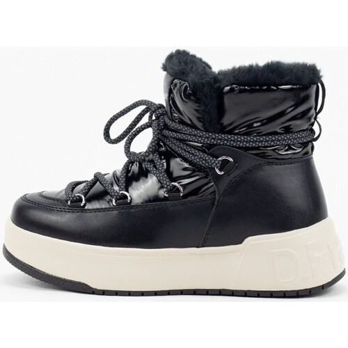 Schoenen Dames Laarzen D.Franklin Botas  en color negro para Zwart