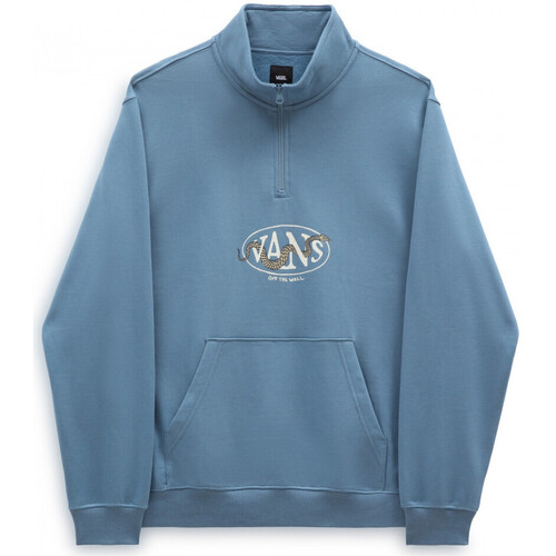 Textiel Heren Sweaters / Sweatshirts Vans Slither q zip Blauw