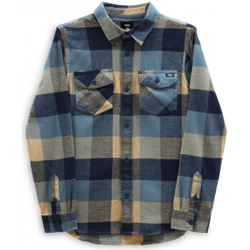 Textiel Kinderen T-shirts & Polo’s Vans Box flannel boys Blauw