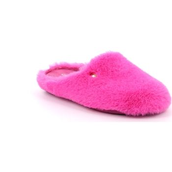 Schoenen Dames Leren slippers Grunland DSG-CI3173 Roze