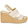 Schoenen Dames Sandalen / Open schoenen Replay  Beige / Goud