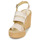 Schoenen Dames Sandalen / Open schoenen Replay  Beige / Goud