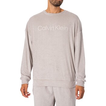 Calvin Klein Jeans Pyjama's nachthemden Lounge grafisch sweatshirt