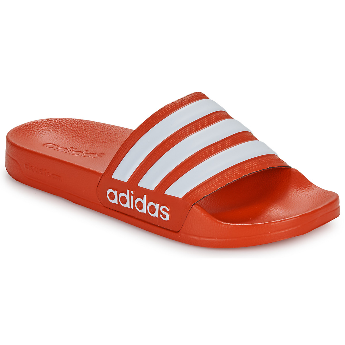 adidas Slippers - Maat 46 - Unisex - rood - wit