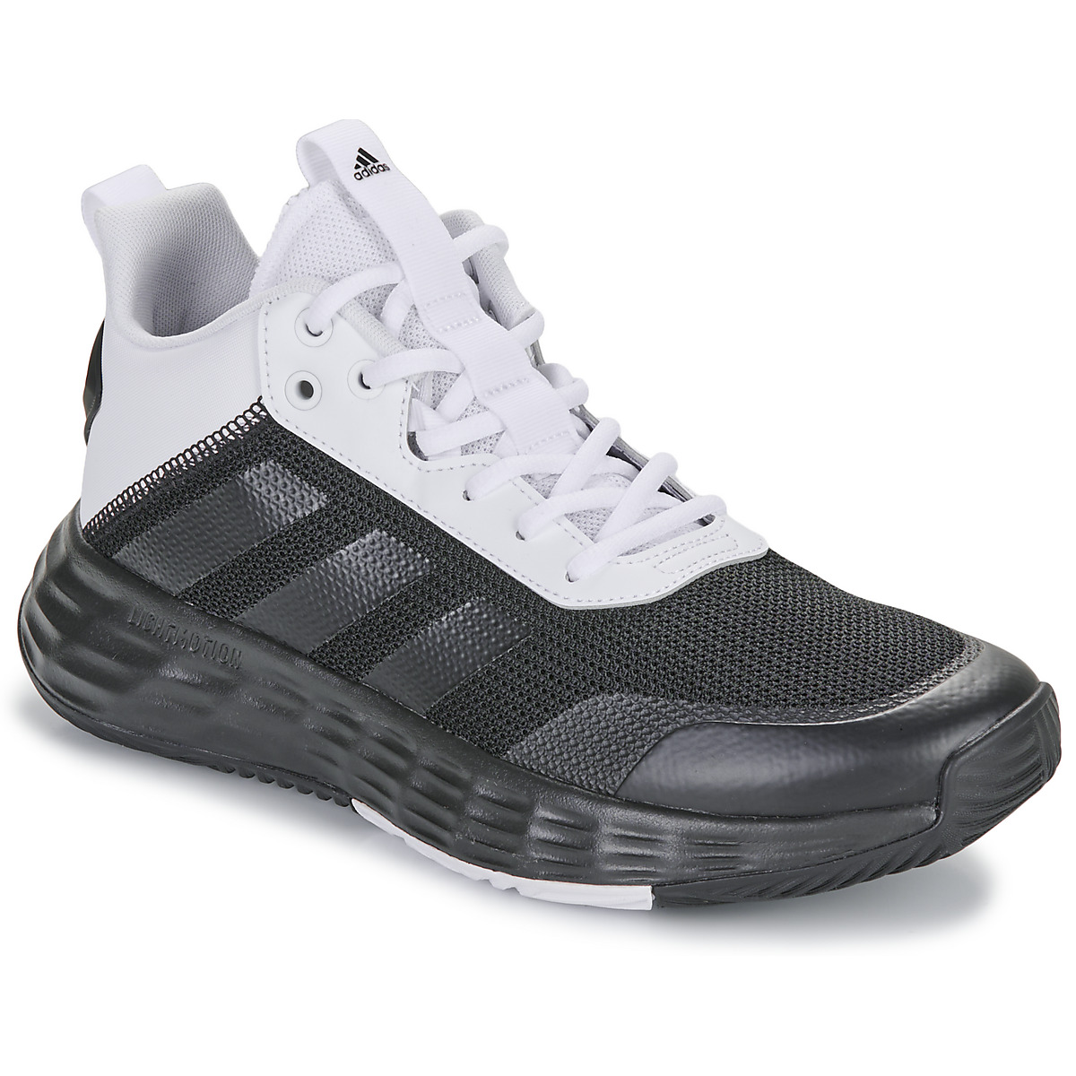 adidas Own-the-Game 2.0 - Heren Basketbalschoenen Sport Schoenen Sneakers Zwart GY9696 - Maat EU 42 UK 8