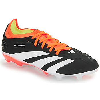 Schoenen Voetbal adidas Performance PREDATOR PRO FG Zwart / Oranje
