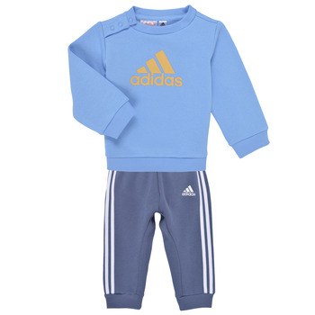 Adidas Sportswear joggingpak lichtblauw donkerblauw Katoen Ronde hals 104