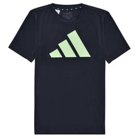 Textiel Jongens T-shirts korte mouwen Adidas Sportswear U TR-ES LOGO T Carbon / Groen