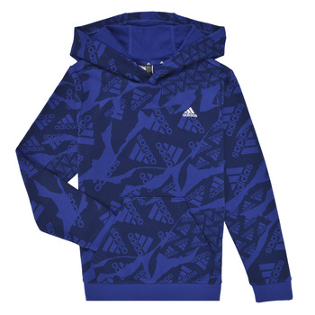 Textiel Jongens Sweaters / Sweatshirts Adidas Sportswear J CAMLOG FT HD Blauw