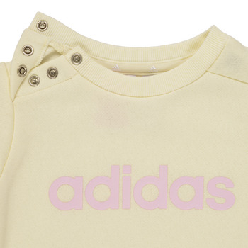 Adidas Sportswear I LIN FL JOG Ecru / Roze