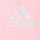 Textiel Meisjes T-shirts korte mouwen Adidas Sportswear LK BL CO TEE Roze / Wit