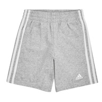 Textiel Kinderen Korte broeken / Bermuda's Adidas Sportswear LK 3S SHOR Grijs / Wit