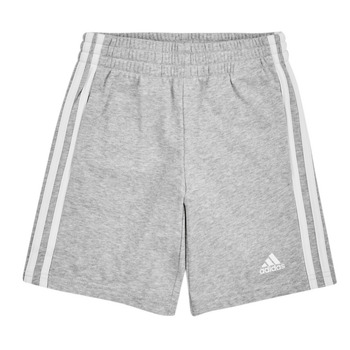 Textiel Kinderen Korte broeken / Bermuda's Adidas Sportswear LK 3S SHOR Grijs / Wit