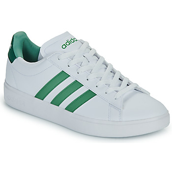 Schoenen Heren Lage sneakers Adidas Sportswear GRAND COURT 2.0 Wit / Groen