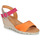 Schoenen Dames Sandalen / Open schoenen Gabor 4204269 Oranje / Roze