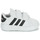 Schoenen Kinderen Lage sneakers Adidas Sportswear GRAND COURT 2.0 CF I Wit / Zwart