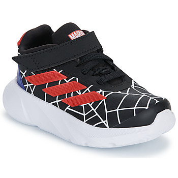 Schoenen Jongens Lage sneakers Adidas Sportswear DURAMO SPIDER-MAN EL I Zwart / Rood