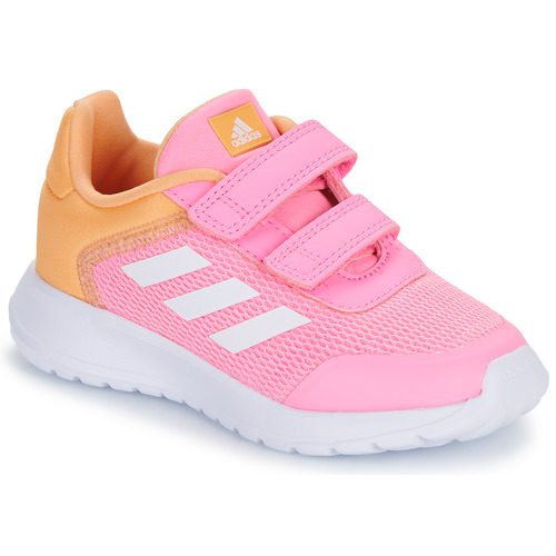 Schoenen Meisjes Lage sneakers Adidas Sportswear Tensaur Run 2.0 CF I Roze / Oranje