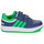Schoenen Jongens Lage sneakers Adidas Sportswear HOOPS 3.0 CF C Blauw / Groen