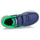 Schoenen Jongens Lage sneakers Adidas Sportswear HOOPS 3.0 CF C Blauw / Groen