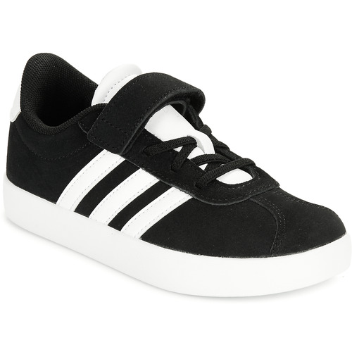 Schoenen Kinderen Lage sneakers Adidas Sportswear VL COURT 3.0 EL C Zwart / Wit