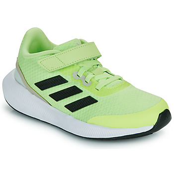 Schoenen Kinderen Lage sneakers Adidas Sportswear RUNFALCON 3.0 EL K Geel / Fluo