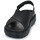 Schoenen Dames Sandalen / Open schoenen Crocs BROOKLYN LUXE X-STRAP Zwart