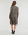 Textiel Dames Korte jurken Vila VIFALIA V-NECK L/S DRESS/SU Bruin