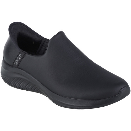 Schoenen Dames Lage sneakers Skechers Slip-Ins Ultra Flex 3.0 - All Smooth Zwart