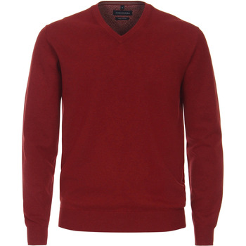 Textiel Heren Sweaters / Sweatshirts Casa Moda Pullover V-Hals Rood Rood