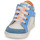 Schoenen Jongens Hoge sneakers Shoo Pom BOUBA ZIP BOX Blauw / Wit / Oranje