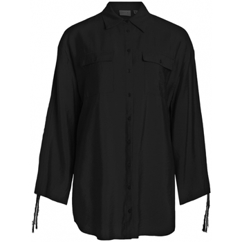 Vila Blouse Klaria Oversize Shirt L S Black