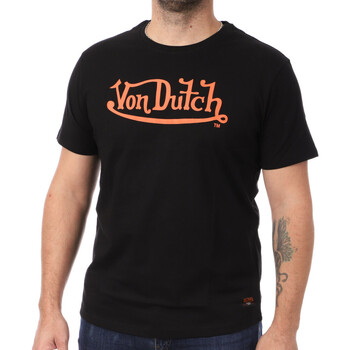 Textiel Heren T-shirts korte mouwen Von Dutch  Zwart