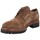 Schoenen Dames Derby & Klassiek Alpe Zapatos con Cordones Oxford Mujer de Alpe 2694 Bruin