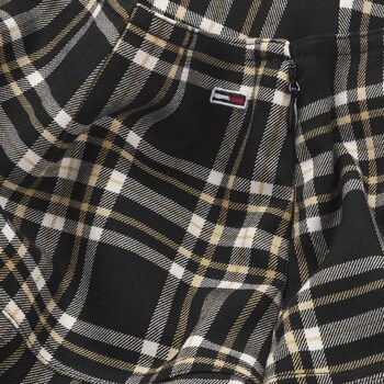 Tommy Jeans Tjw Check Pleated Sp Zwart