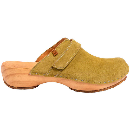 Schoenen Dames Leren slippers El Naturalista 2583411B1005 Grijs