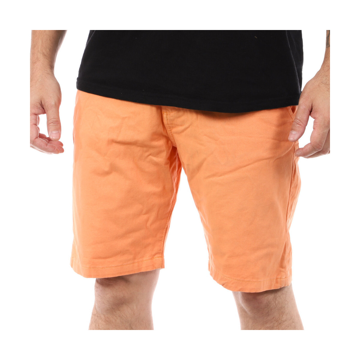 Textiel Heren Korte broeken / Bermuda's Lee Cooper  Oranje