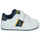 Schoenen Kinderen Lage sneakers Polo Ralph Lauren HERITAGE COURT BEAR EZ Wit / Marine / Geel