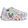 Schoenen Meisjes Lage sneakers Skechers UNO LITE - GOLDCROWN SPREAD THE LOVE Wit / Multicolour