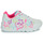 Schoenen Meisjes Lage sneakers Skechers UNO LITE - MY DRIP Wit / Roze