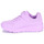 Schoenen Meisjes Lage sneakers Skechers UNO LITE - CLASSIC Violet