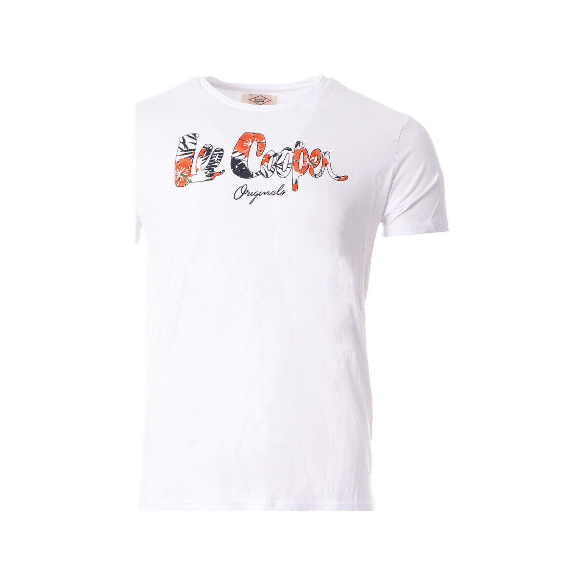 Textiel Heren T-shirts & Polo’s Lee Cooper  Wit