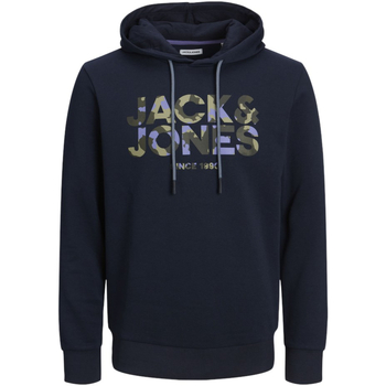 Jack & jones Sweater Jack & Jones 12235338 JJJAMES SWEAT HOOD NAVY BLAZER