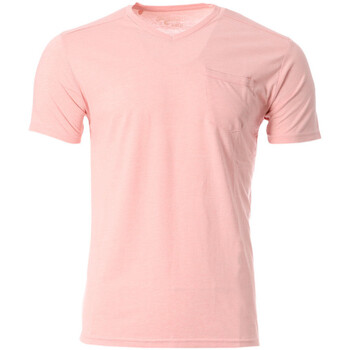 Textiel Heren T-shirts korte mouwen Rms 26  Roze