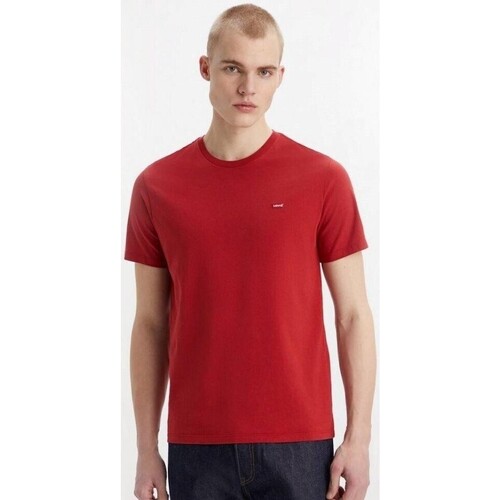 Textiel Heren T-shirts korte mouwen Levi's 56605 0176 SS ORIGINAL HM TEE Rood