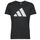 Textiel Heren T-shirts korte mouwen adidas Performance RUN IT TEE Zwart / Wit