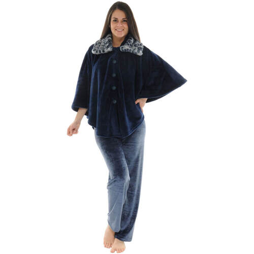 Textiel Dames Pyjama's / nachthemden Pilus ALMA Blauw