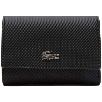 Lacoste Portemonnee Compact Wallet Noir Krema